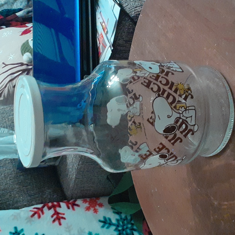 Vintage Snoopy juice jug from Betty Crocker